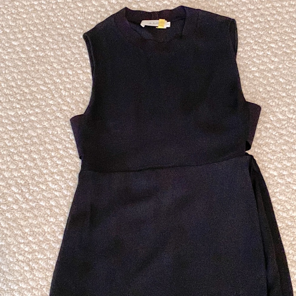 A.L.C. Silk Maxi over Mini Dress